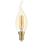 Gold-Dim C35 Tip Kaars E14 4W 2700K