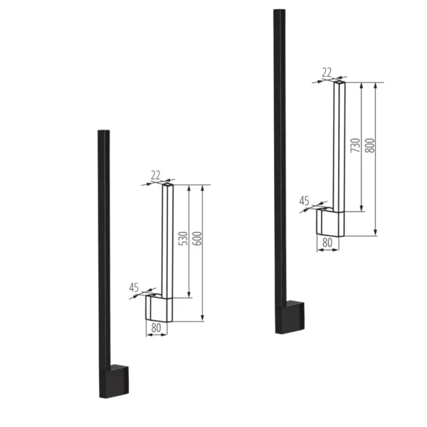 YALTE LED S Wandlamp
